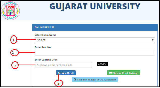 1st 3rd 5th Sem Gujarat University Step 3