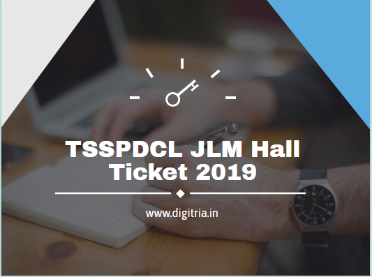 TSSPDCL JLM Hall Ticket 2019