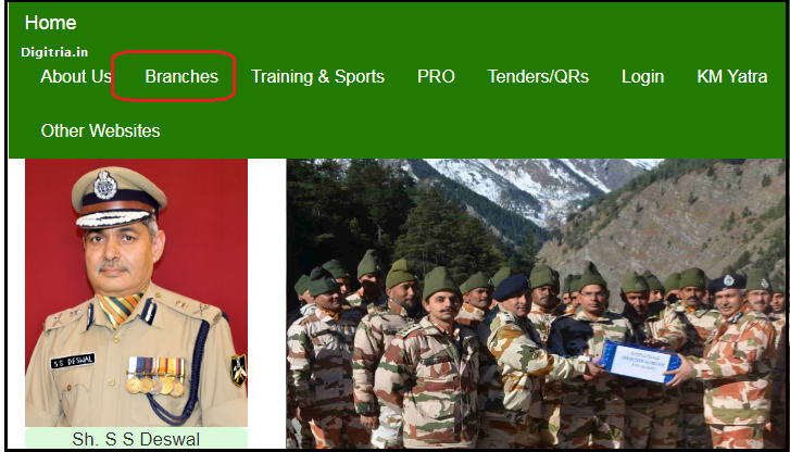 ITBP Home page