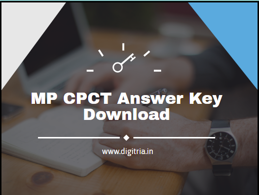 MP CPCT Answer Key 2020
