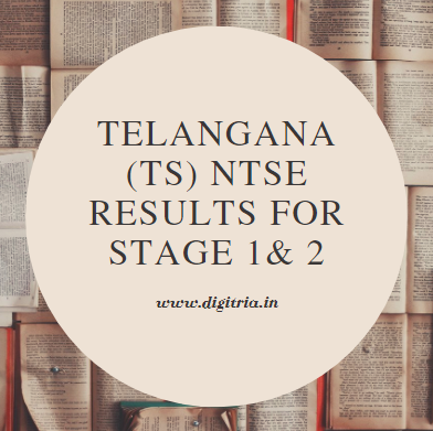 Telangana NTSE Results 2020 