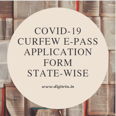 COVID-19 Curfew e-Pass 2020 