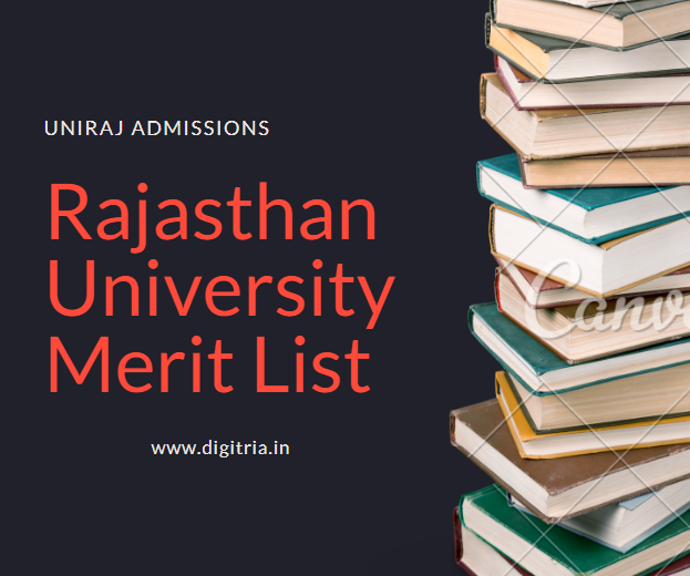 Rajasthan University Merit List 2020