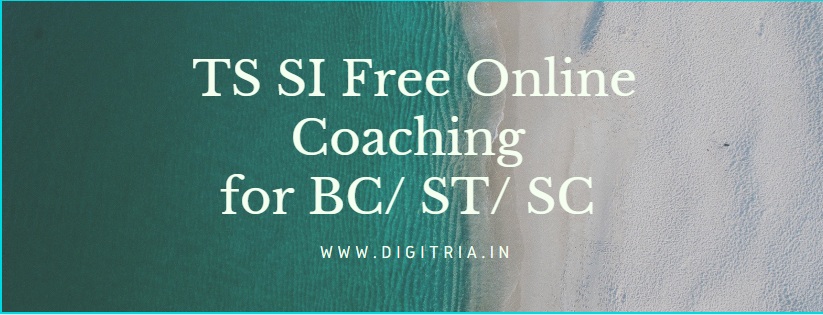 TS SI Free Online Coaching
