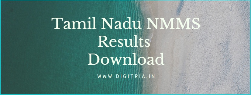 Tamil Nadu NMMS Result 