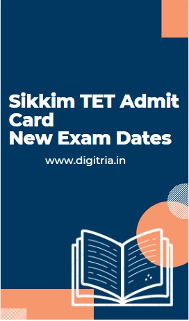 Sikkim TET Admit card