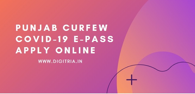 Punjab Curfew e-Pass
