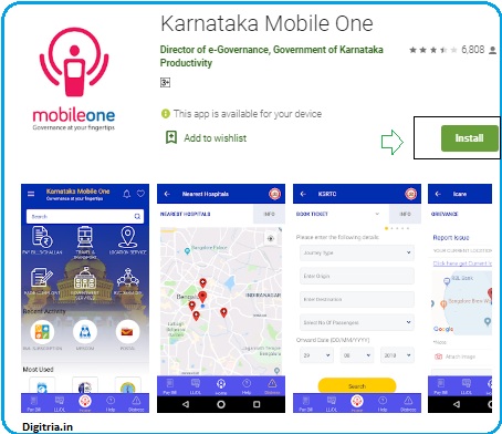 Karnataka Janasevaka Scheme Android app Here