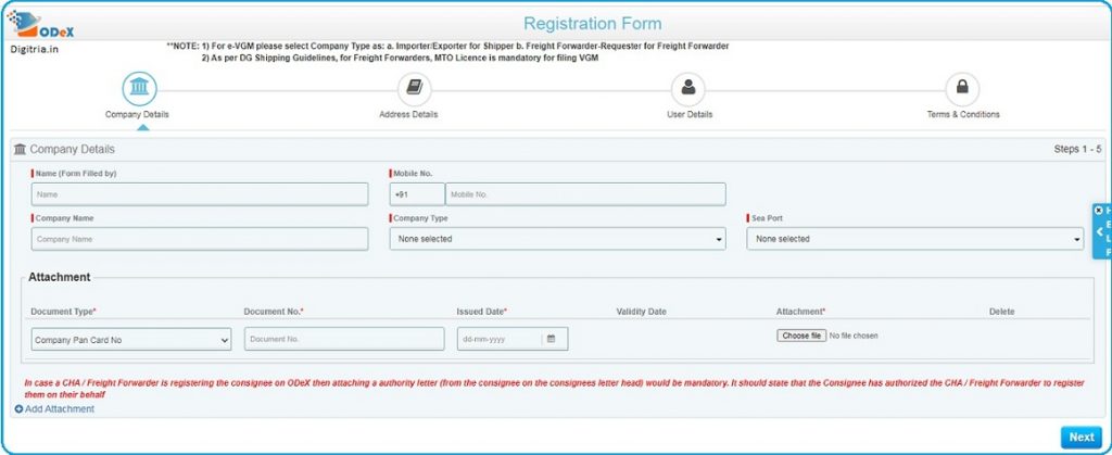 registration Form