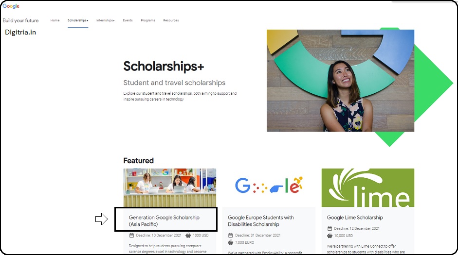 Generation of Google Scholarship
