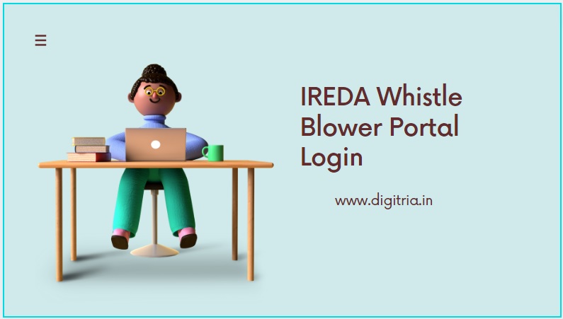 IREDA Whistle Blower Portal Login